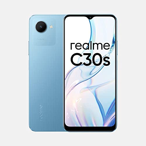 Celular Realme C30S 3+64GB Azul.