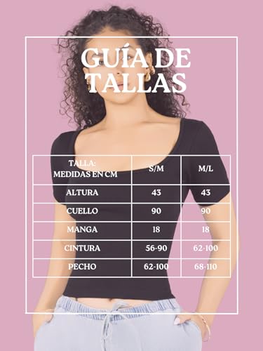 Playera Manga Corta Canale Stretch Mujer – Ajuste Perfecto