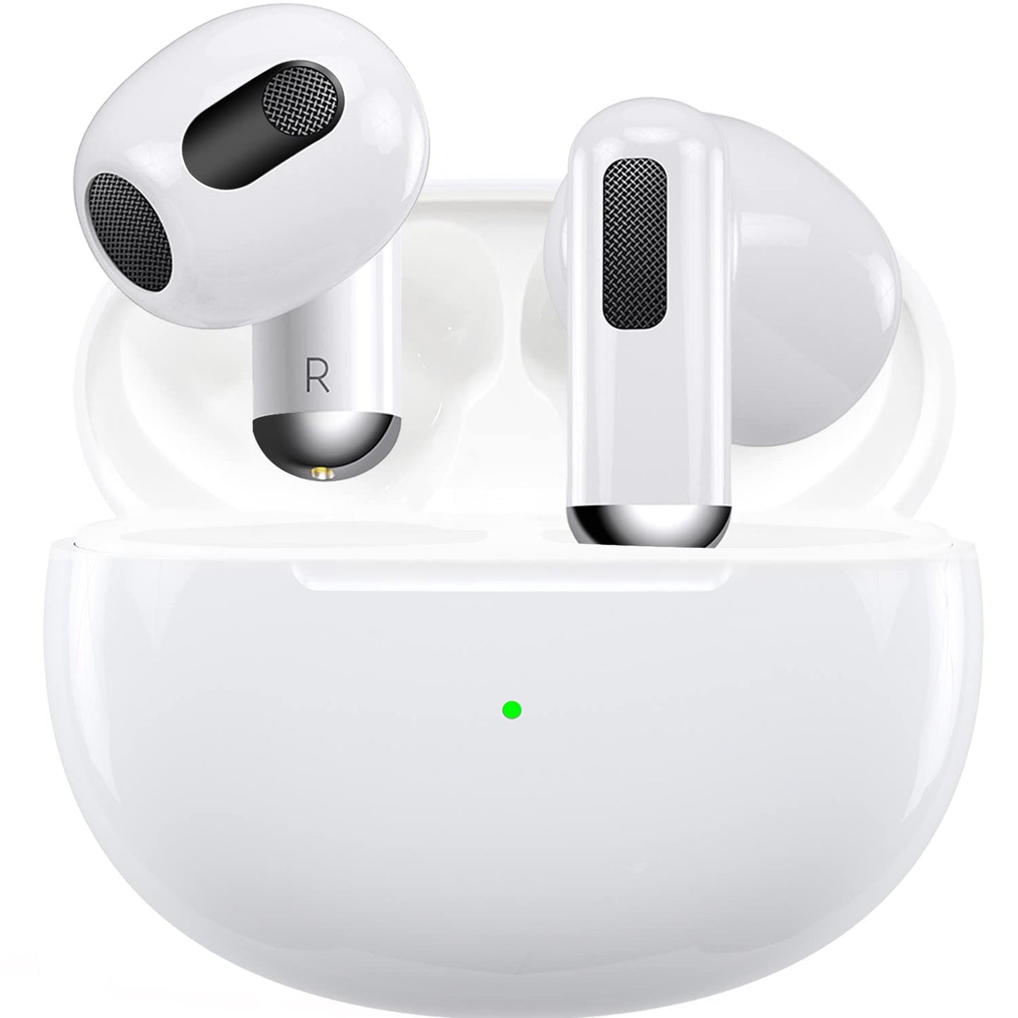 Audífonos Inalámbricos Bluetooth 5.2, Audífonos Bluetooth, Reducción de ruido ENC ,Calidad de sonido HIFI,IPX6 ,Batería con duración de hasta 6 Horas