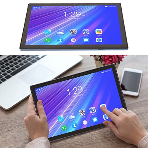 Tablet Android , 1920x1200 IPS HD Screen, 6GB RAM 128GB ROM, Octa Core Processor, Dual Sim 4G LTE Call Tablet, WiFi Tablet PC 8800mah Azul(US)