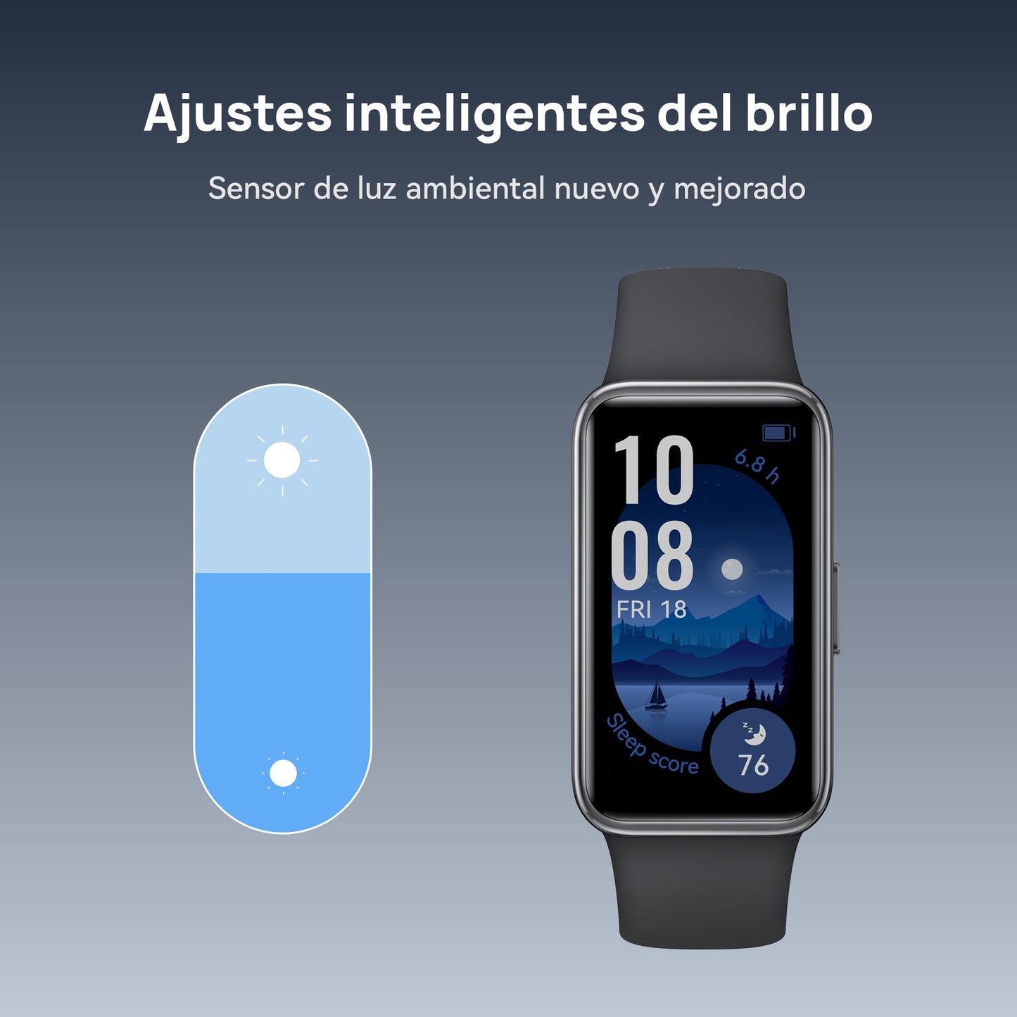 HUAWEI Band 9, Monitoreo de salud, Carga rápida, Batería hasta por dos semanas. Amarillo