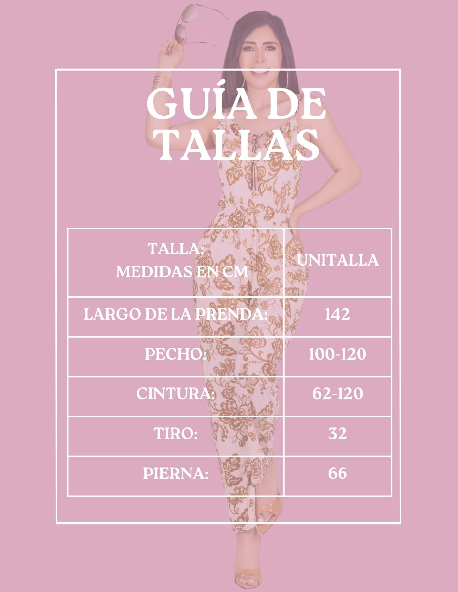 Enterizo Largo Mujer Palazzo Casual Jumpsuit Juvenil Jumper