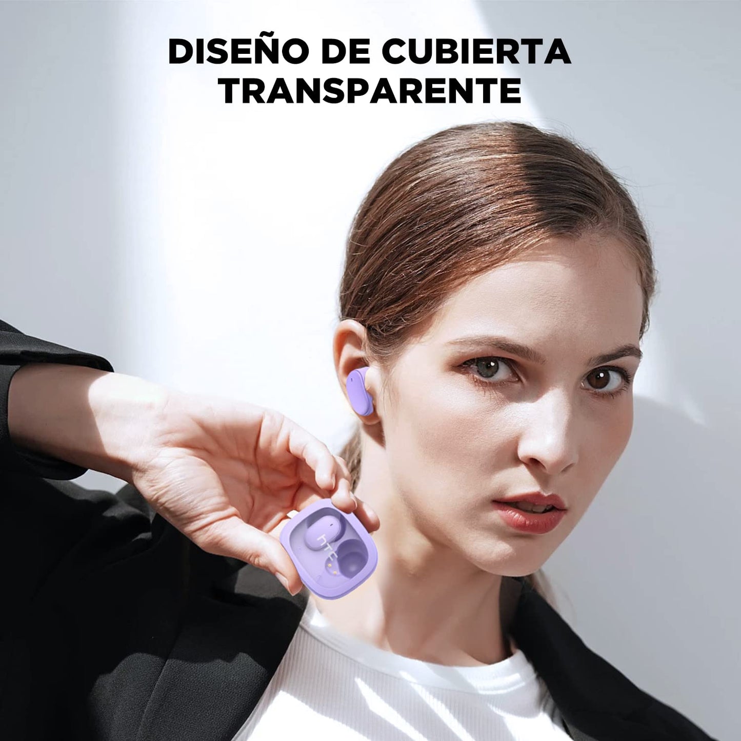 Audífonos Inalámbricos HTC Bluetooth 5.3 Audífonos-Inalámbricos Manos Libres