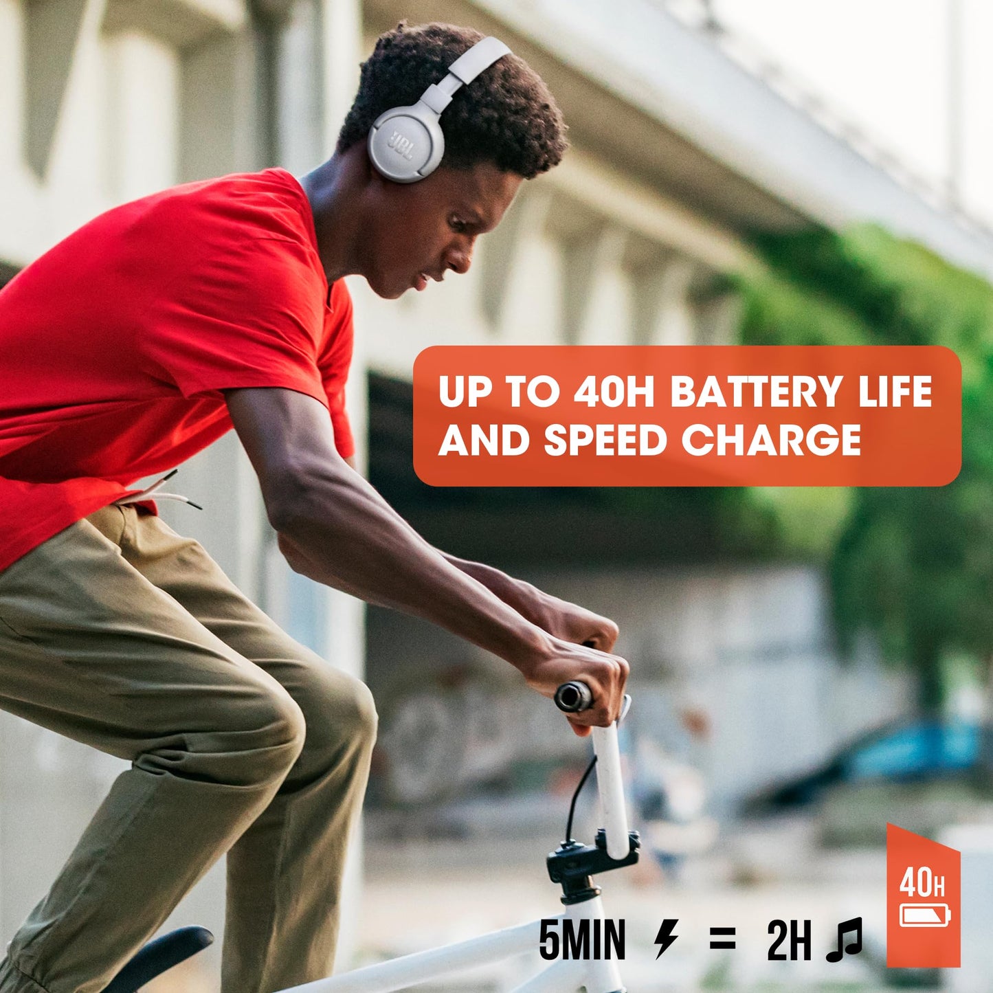 Audífonos Inalámbricos JBL Tune 510BT - Sonido Pure Bass, Bluetooth 5.0, Hasta 40H de Batería - Negro