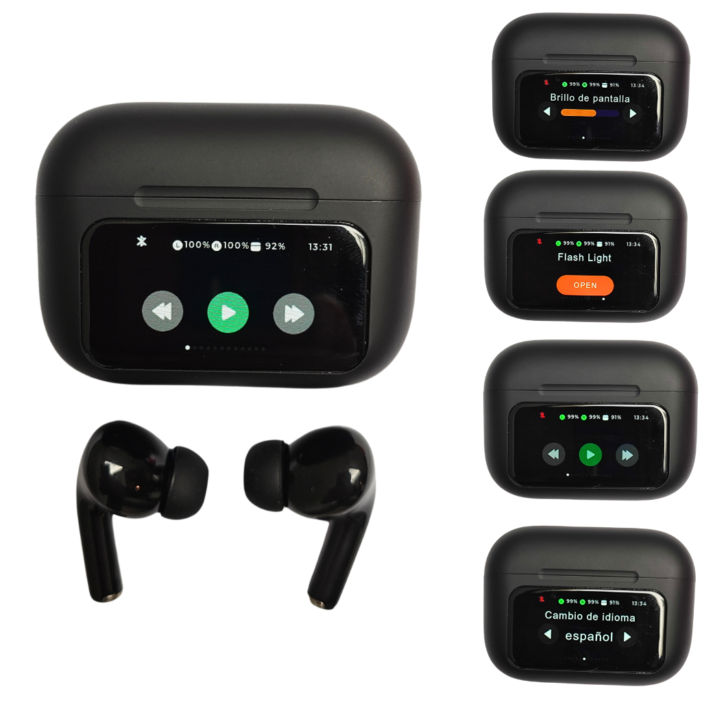 Xiaomi Poco C75 + Xiaomi smartband 8 active y Audífonos con Pantalla ELIBOM Beats Flyer