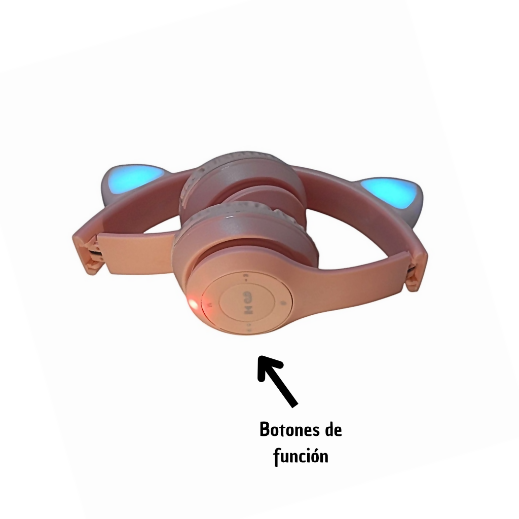 auriculares-gatica-rosas-con-botones-de-funcion