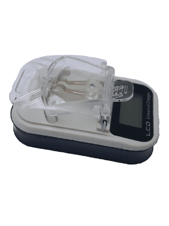 Multicargador Universal De Baterías Pantalla Lcd, Usb - Tecniquero