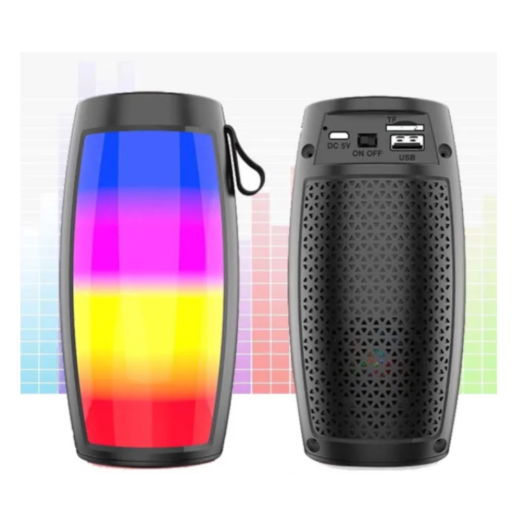 Bocina Bluetooth Link bits, luces led colores
