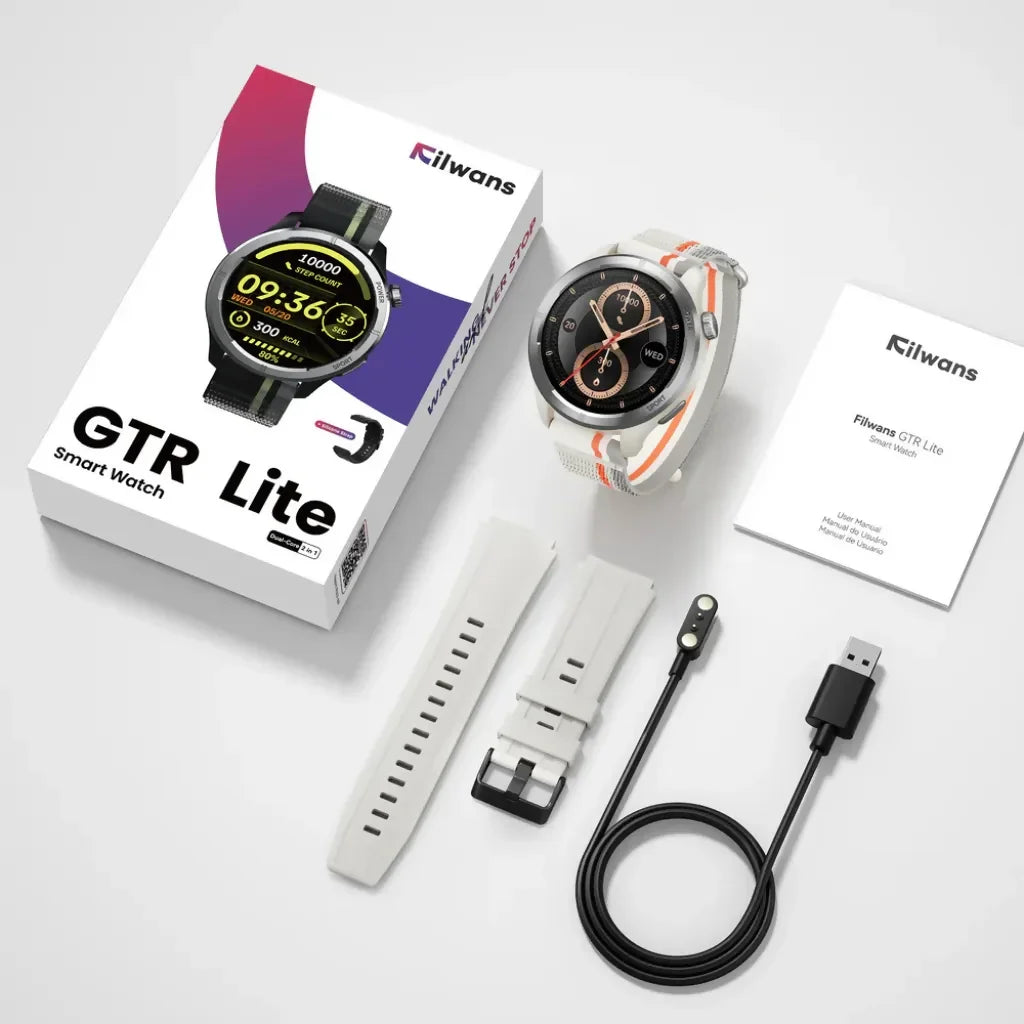 D_NQ_NP_2X_763169-MLM88029640962_072025-F-smartwatch-filwans-gtr-lite-plata-audifonos-g-tide-future-
