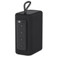 Bocina Bluetooth 1HORA BOC244 Negra Portátil con Sonido Estéreo y TWS