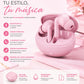 Set Audífonos In-Ear audífonos l42 rosa con smartwatch futurem fm13 rosa inalámbrica con cancelación de ruido