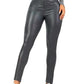 Leggings Faja Alta Grueso Leggins Reduce Abdomen Vientre Cintura Legins Mallon de Mujer Mallas Elegantes Malones de Talle Extra Alto