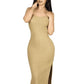 Vestido De Mujer Midi Casual Stretch para Diario Y Salida