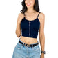 Tops Mujer Deportivo O Casual Blusa Croptop Tirantes