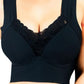 Brasier Push Up con Encaje Floral, Soporte Total y Diseño Cómodo