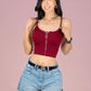 Tops Mujer Deportivo O Casual Blusa Croptop Tirantes