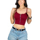 Tops Mujer Deportivo O Casual Blusa Croptop Tirantes