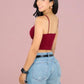 Tops Mujer Deportivo O Casual Blusa Croptop Tirantes