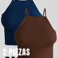 Set de 2 Top de Mujer Deportivo o Casual Stretch