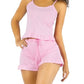 Conjunto de Pijama para Dama, Playera de Verano y Pantalones Cortos, Conjunto de Ropa de Dormir Suave Y Muy Ligera