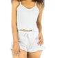Conjunto de Pijama para Dama, Playera de Verano y Pantalones Cortos, Conjunto de Ropa de Dormir Suave Y Muy Ligera
