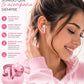 Set Audífonos In-Ear audífonos l42 rosa con smartwatch futurem fm13 rosa inalámbrica con cancelación de ruido