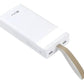 Power bank 1hora 30000mAh con lámpara led portátil.