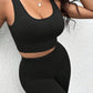 Conjunto Short Y Top Con Copas Mujer Stretch Fit Push Up