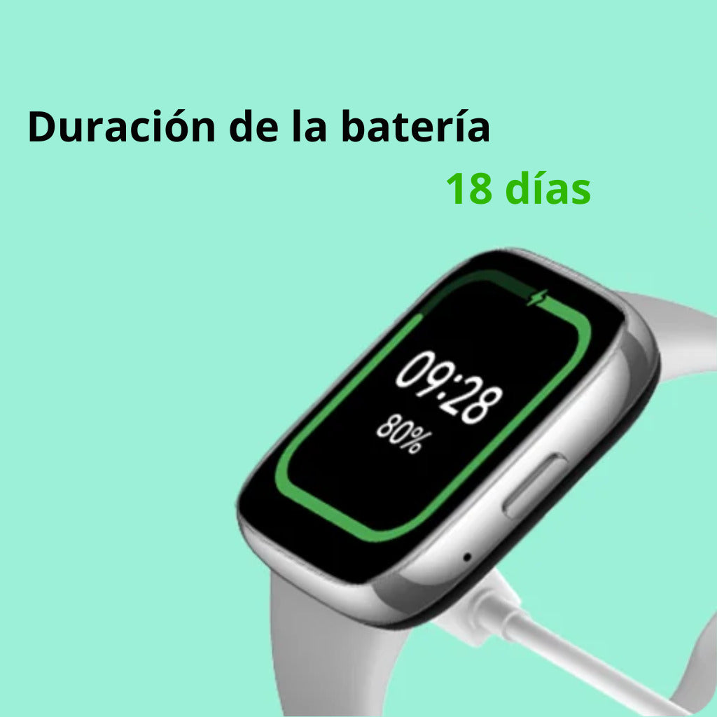 PowerBank Xiaomi Redmi Fast Charge 20000 mHa + Smartwatch Xiaomi Watch 5 Active (Plata) + Audifonos Xiaomi Buds 6 Active (Negro)