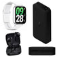 PowerBank Xiaomi Redmi Fast Charge 20000 mHa + Smartwatch Xiaomi Watch 5 Active (Plata) + Audifonos Xiaomi Buds 6 Active (Negro)