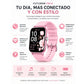 Smartwatch FUTUREM FM13 (Rosa) + Audífonos Buds 6 play (Rosa)