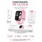 Smartwatch FUTUREM FM13 (Rosa) + Audífonos Buds 6 play (Rosa)