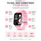 Smartwatch FUTUREM FM13 (Rosa) + Audífonos G-Tide L42 (Rosa)