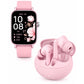 Smartwatch FUTUREM FM13 (Rosa) + Audífonos G-Tide L42 (Rosa)
