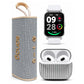 SMARTWATCH REDMI WATCH 5 ACTIVE (PLATA) + AUDIFONOS G-TIDE H21 (PLATA) + BOCINA SANAG M15 (BEIGE)