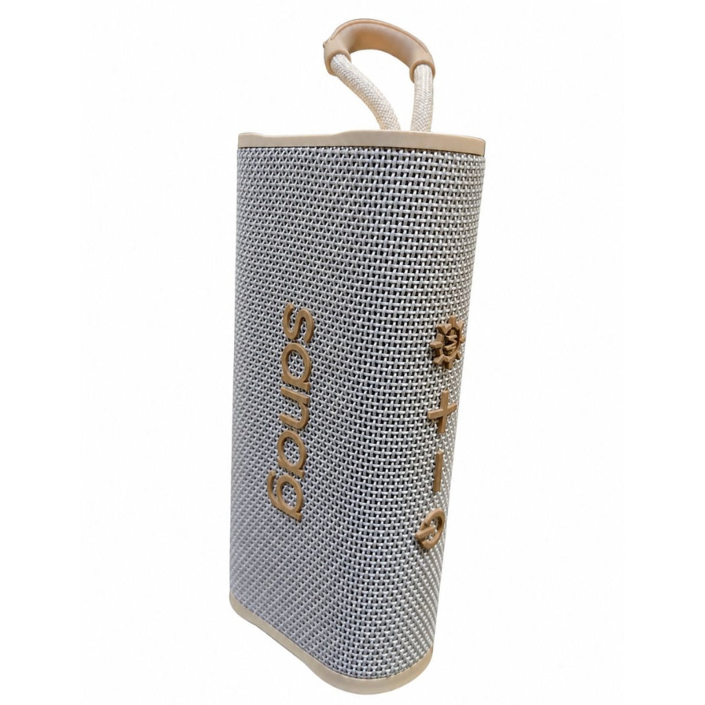 BOCINA SANAG M15 (BEIGE) + AUDÍFONOS G-TIDE OWS 8 (BEIGE) + SMARTWATCH FILWANS GTS MINI (DORADO)