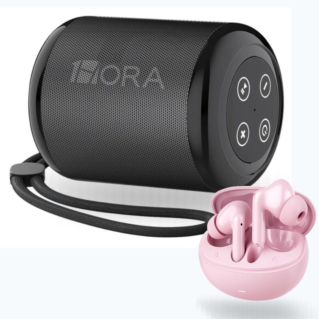 Bocina BOC062 1HORA y Audifonos G-Tide L42