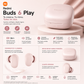 SMARTWATCH FUTUREM DW01 (DORADO) + AUDIFONOS REDMI BUDS 6 PLAY (ROSA)