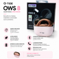 SMARTWATCH FUTUREM DW01 (DORADO) + AUDIFONOS G-TIDE OWS 8 (ROSA)
