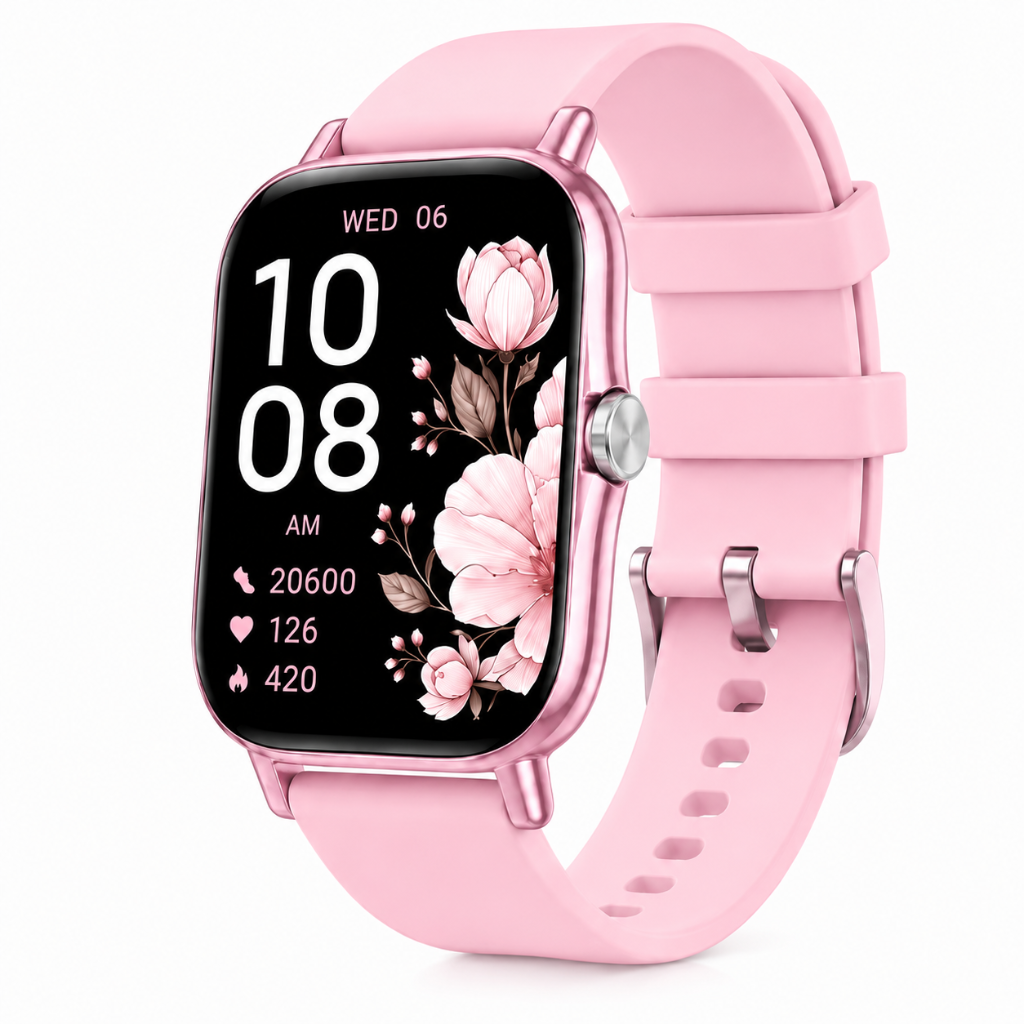 Smartwatch Futurem  FM13 (Rosa) + Audifonos G-tide OWS 8 (Rosa)