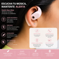 BOCINA XIAOMI SOUND POCKET (ROSA)+ SMARTWATCH FILWANS GTS MINI (DORADA) + AUDIFONOS G-TIDE OWS8 (ROSA)