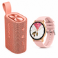 BOCINA XIAOMI SOUND POCKET (ROSA) + SMARTWATCH G-TIDE R5 (DORADA)