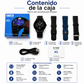 BOCINA XIAOMI SOUND POCKET (AZUL) + SMARTWATCH G-TIDE R5 (NEGRO)