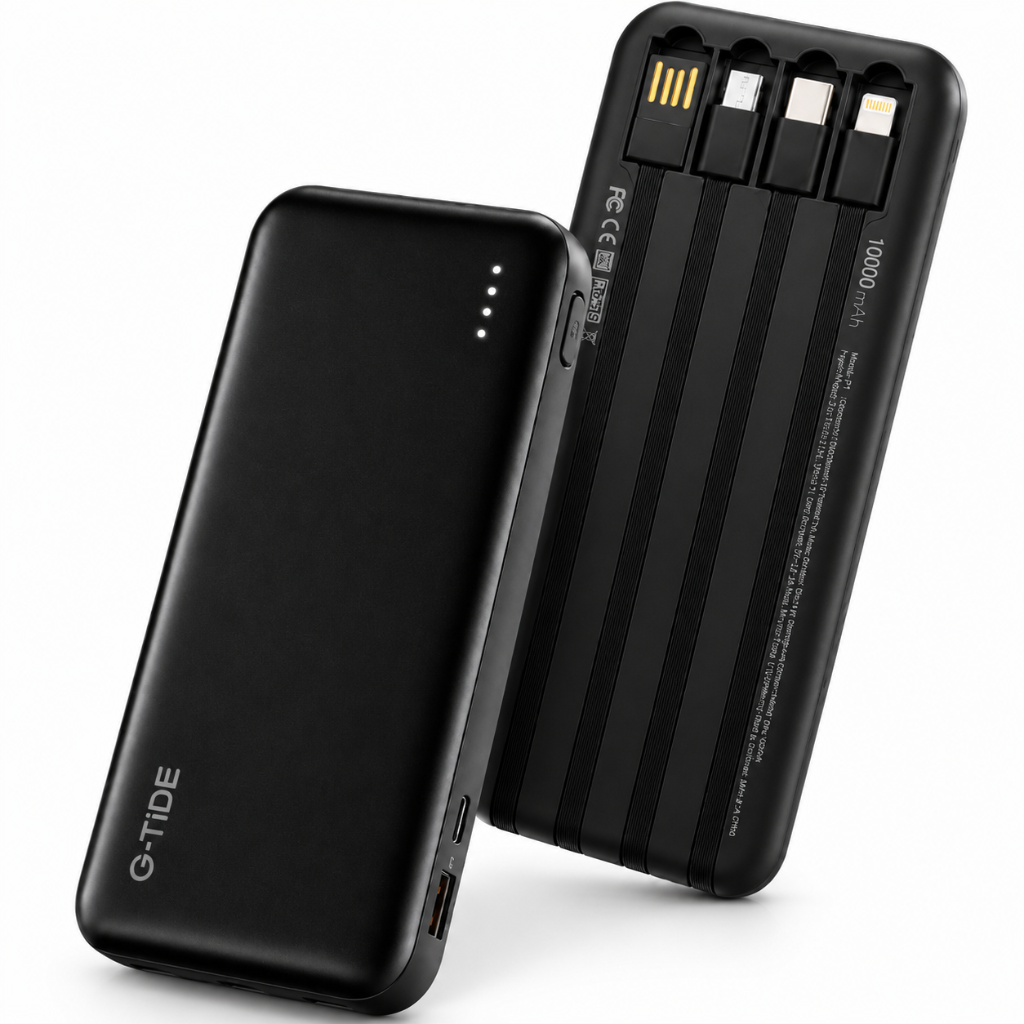 SMARTWATCH G-TIDE R5 (NEGRA) + POWER BANK G-TIDE P1 (NEGRA)