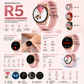 SMARTWATCH G-TIDE R5 (DORADA)+ POWER BANK G-TIDE P1 (BLANCA)