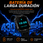 SMARTWATCH FUTUREM KT71 ESTILO MILITAR + AUDIFONOS BUDS 6 PLAY (NEGRO)