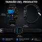 SMARTWATCH FUTUREM KT71 ESTILO MILITAR + AUDIFONOS BUDS 6 PLAY (NEGRO)