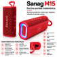 Bocina Sanag M15 + Smartwatch Futurem FM13 + Audífonos G-Tide L42