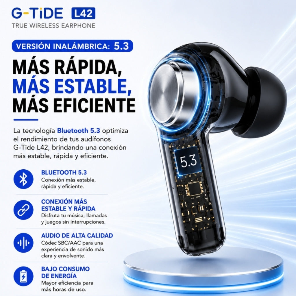 SMARTWATCH FILWANS GTR (NEGRO)+ BOCINA SANAG M15 (NEGRA) + AUDIFONOS G-TIDE L42 (NEGRO)