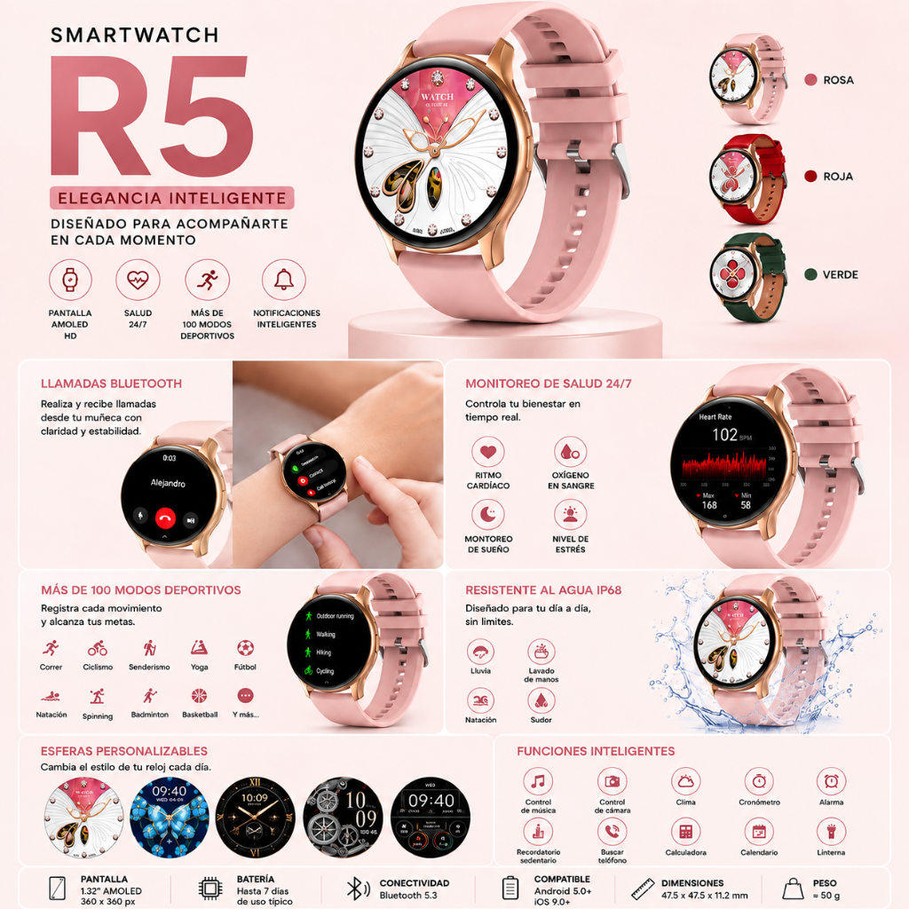 Xiaomi POCO C81 Pro + Smartwatch G-Tide R5 + Audífonos G-Tide L42